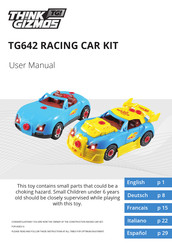 THINK GIZMOS TG642 RACING CAR KIT Manual De Usuario