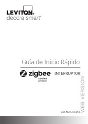 Leviton zigbee DG15S Guia De Inicio Rapido