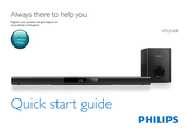 Philips HTL2163B/12 Guia De Inicio Rapido