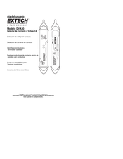 Extech Instruments DVA 30 Guia Del Usuario