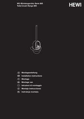 Hewi 805 Serie Montaje Instrucciones