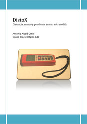 Leica DistoX Manual Del Usuario