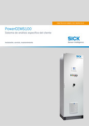 SICK PowerCEMS100 Instrucciones De Servicio