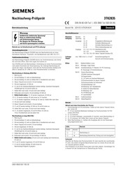 Siemens 3TK2835 Instrucciones De Servicio