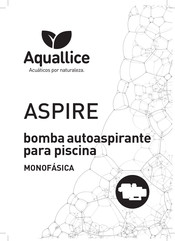 Aquallice ASPIRE 75 Manual De Instrucciones