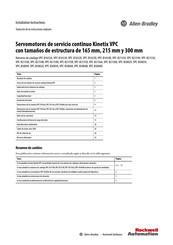 Rockwell Automation Allen-Bradley Kinetix VPC Serie Traducción De Las Instrucciones Originales