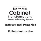 RDM RUST-OLEUM Cabinet Transformations Manual Del Usuario