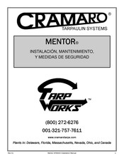 Cramaro MENTOR Instalación, Mantenimiento Y Medidas De Seguridad