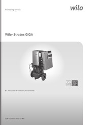 Wilo Stratos GIGA Instrucciones De Instalación Y Funcionamiento