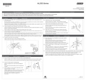 Schlage AL25D Serie Instrucciones Para Su Instalación