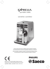 Philips Saeco EXPRELIA HD8854 Guía Rápida