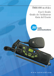 Tait TM8100 Serie Guía Del Usario