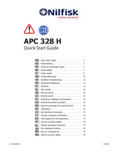 Nilfisk APC 328 H Guía Rápida De Funcionamiento