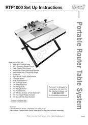 Freud RTP1000 Instrucciones De Instalación