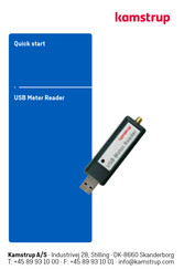 Kamstrup USB Meter Reader Guia De Inicio Rapido