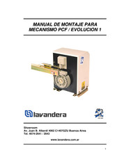 Lavandera PCF / EVOLUCION 1 Manual De Montaje