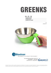 Giropes Baxtran GREENKS Manual Del Usuario