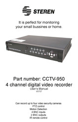 Steren CCTV-950 Manual De Instrucciones