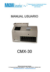 Mgmcanarias CMX-30 Manual Usuario