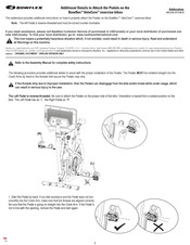 Bowflex VeloCore Manual De Instrucciones