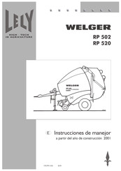 LELY WELGER RP 502 SPECIAL Instrucciones De Manejor