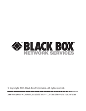 Black Box SP532A-R2 Manual De Instrucciones