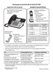 Uniden D1789-11 Guía Para El Usuario