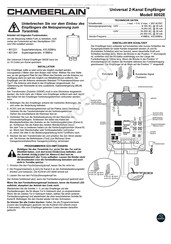 Chamberlain 8002E Manual De Instrucciones