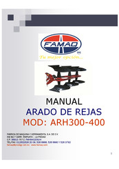 Famaq ARH300-400 Manual