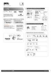 Petzl CORE Manual De Instrucciones
