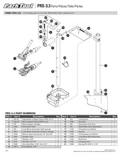 Park Tool PRS-33 Manual De Instrucciones