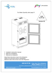 Godrej Appliances GVR 55 FF DC Manual De Instalación