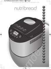 TEFAL nutribread PF311E38 Manual De Instrucciones