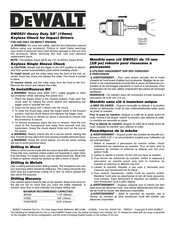 Dewalt DW0521 Manual De Instrucciones