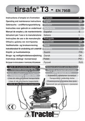Tractel Group tirsafe T3 Manual De Empleo Y De Mantenimiento
