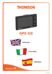 THOMSON GPS 420 Manual