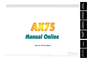 AOpen AK75 Manual Online