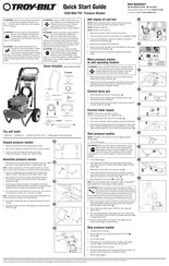 Troy-Bilt 2550 Guia De Inicio Rapido