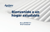 Aprilaire Allergy+Pet9550 Manual Del Usuario