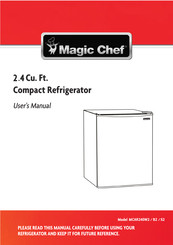 Magic Chef MCAR240B2 Manual De Instrucciones