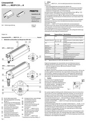 Festo DFPI-ND2P-C1V-A Serie Manual De Instrucciones