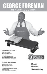 George Foreman GR2220SQ Manual De Instrucciones