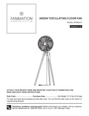 Fanimation ARDEN FP8014 Serie Manual Del Usuario