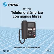 Steren TEL-220 Manual De Instrucciones