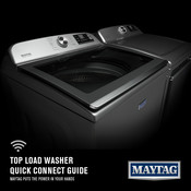 Maytag MVW6230HW Guía De Conexión Rápida