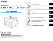 Canon LASER SHOT LBP3300 Guía Del Inicio Rápido