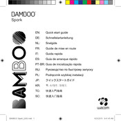 Wacom Bamboo Spark CDS600 Guía De Arranque Rápido