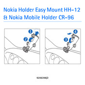 Nokia Mobile Holder CR-96 Manual Del Usuario