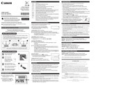 Canon X Mark I Keypad RF Instrucciones De Configuración Inicial