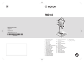 Bosch PBD 40 Manual Original